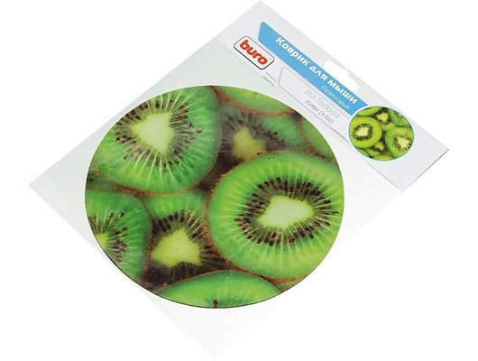 Коврик для мыши Buro BU-T60044 рисунок/киви (Быт)